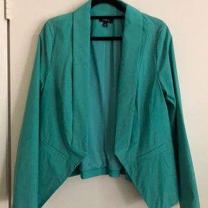 Turquoise Work Blazer